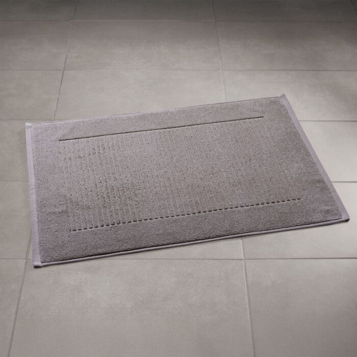 Tapis de sortie de bain rayé