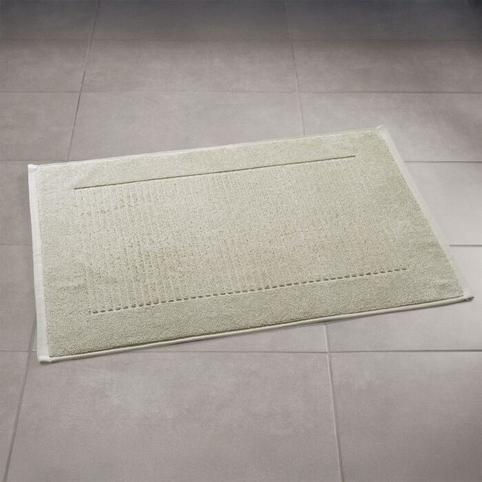 Tapis de sortie de bain rayé