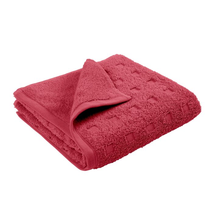 Linge éponge à joli tissage en relief