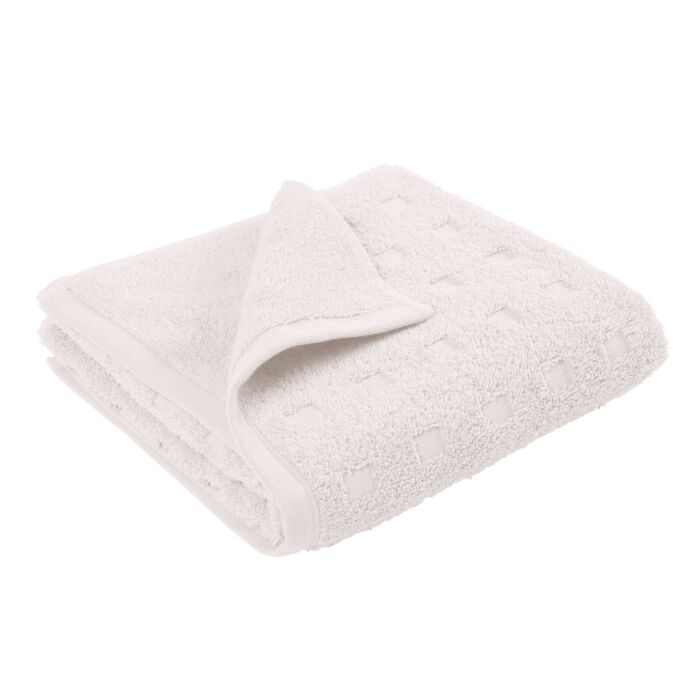 Linge éponge à joli tissage en relief
