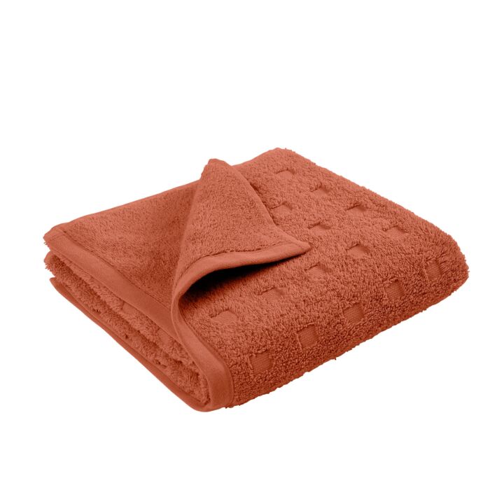 Linge éponge à joli tissage en relief