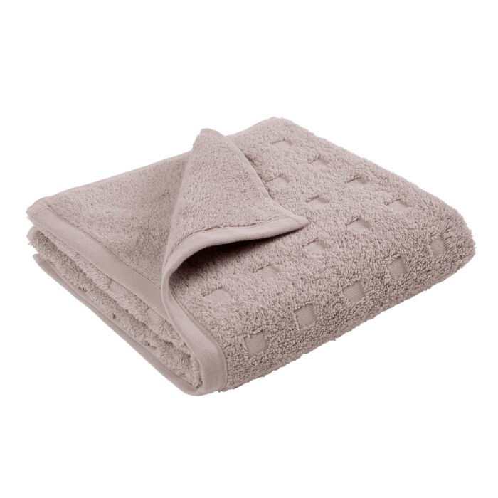 Linge éponge à joli tissage en relief