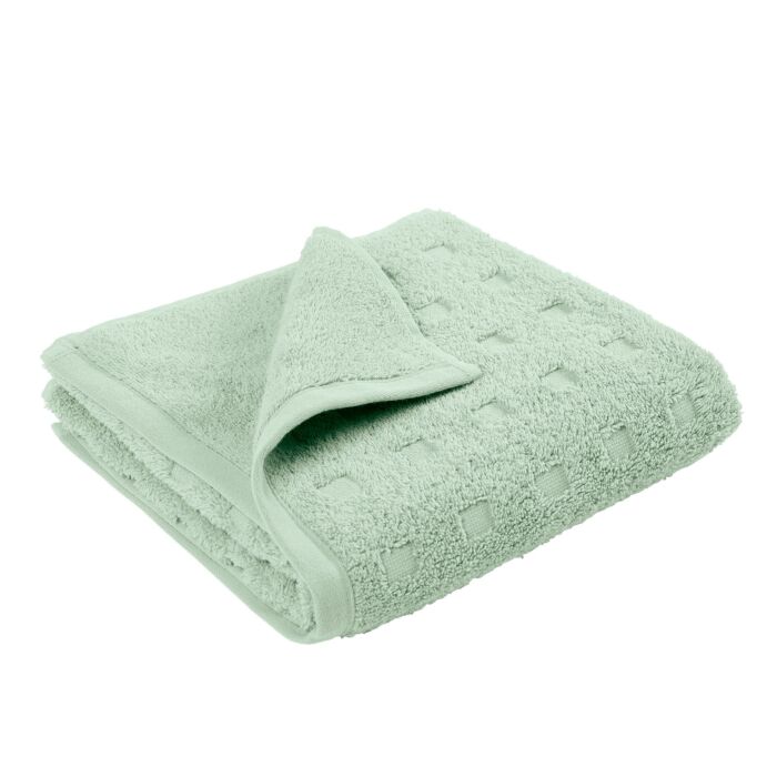Linge éponge à joli tissage en relief