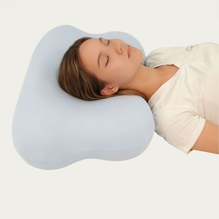 Oreiller de soutien cervical Butterfly pour un confort de sommeil optimal