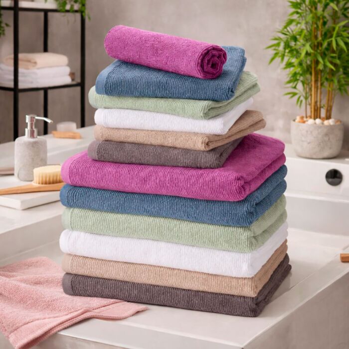 Linge éponge en bambou ultra douce