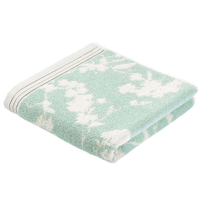 Linge de bain avec motif floral élégant