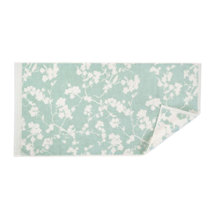 Linge de bain avec motif floral élégant