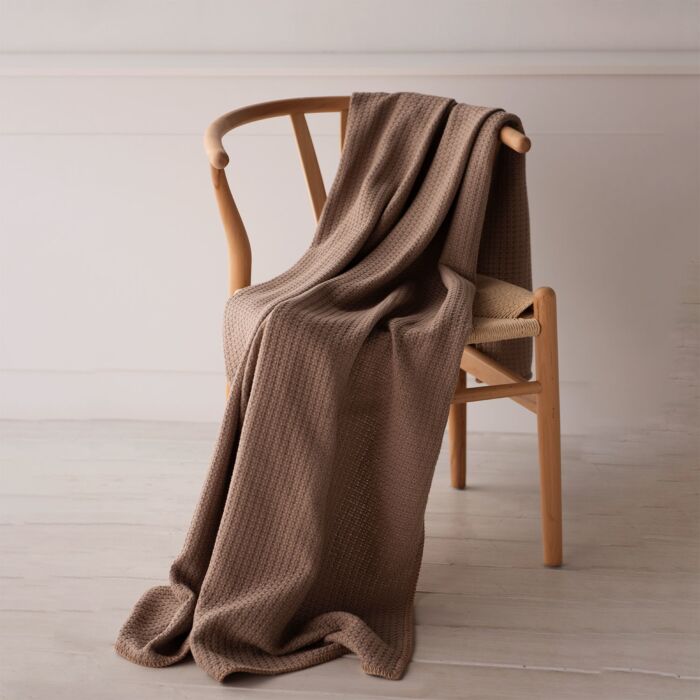 Couverture d'été douillette en coton