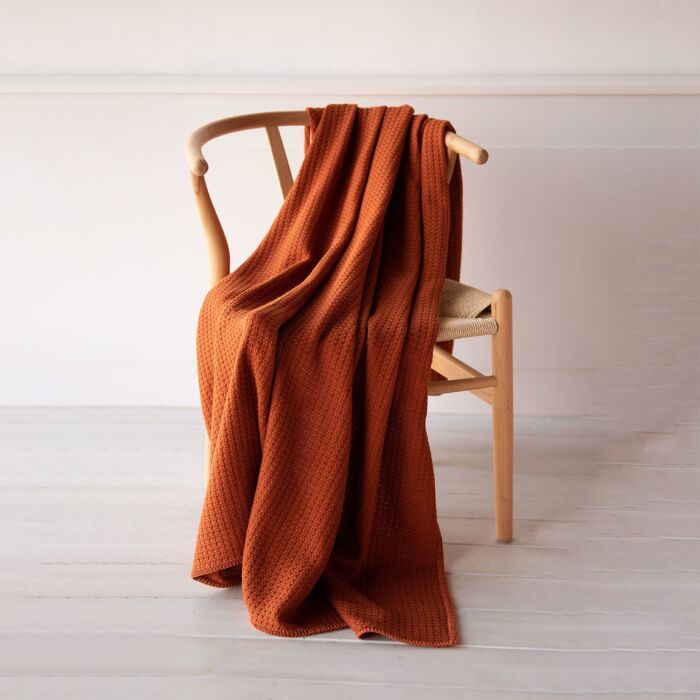 Couverture d'été douillette en coton