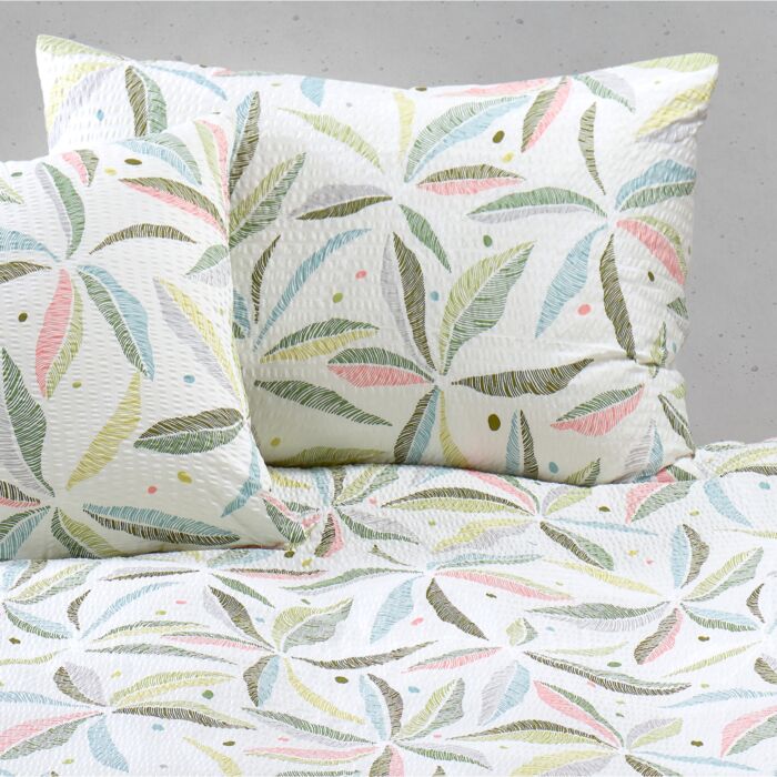 Parure de lit motif palmier