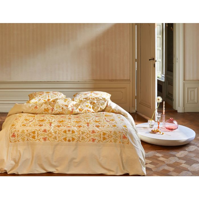 Parure de lit ESSENZA Vicia yellow straw main product photo