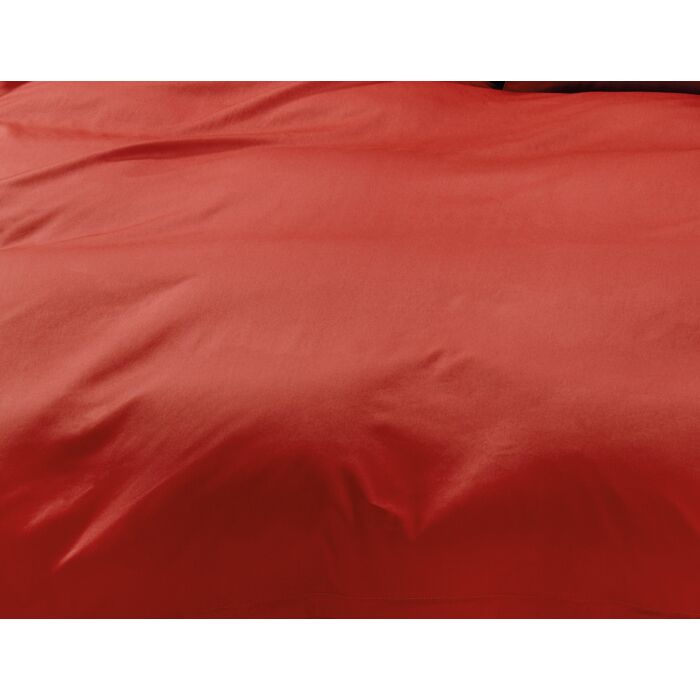 Linge de lit uni en satin avec liseré