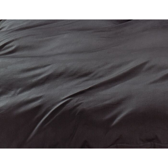 Linge de lit uni en satin avec liseré