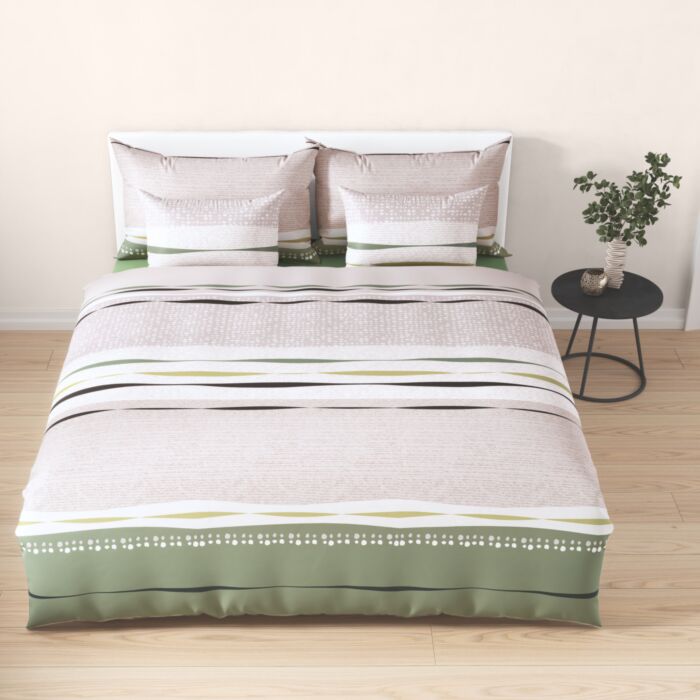 Linge de lit aux motifs élégants