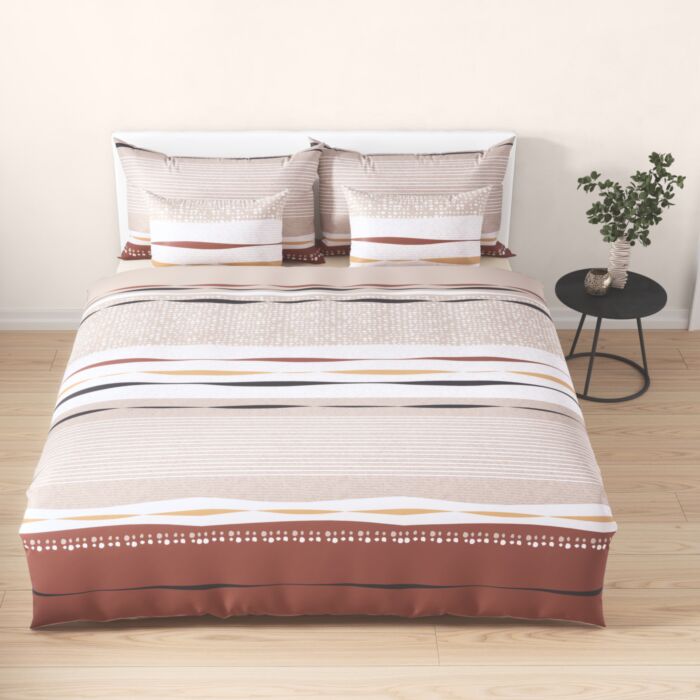 Linge de lit aux motifs élégants