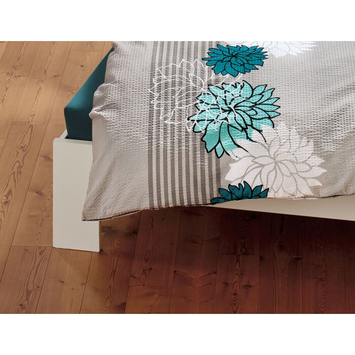 Parure de lit avec beau motif floral