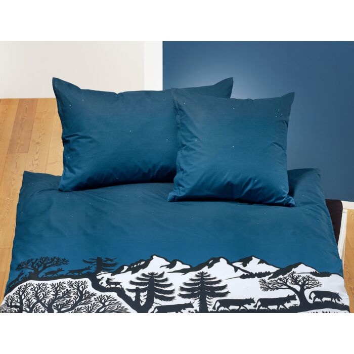 Drap-housse assorti: noir