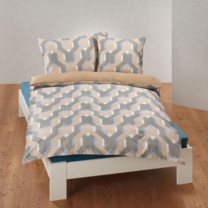 Parure de lit avec motif texturé