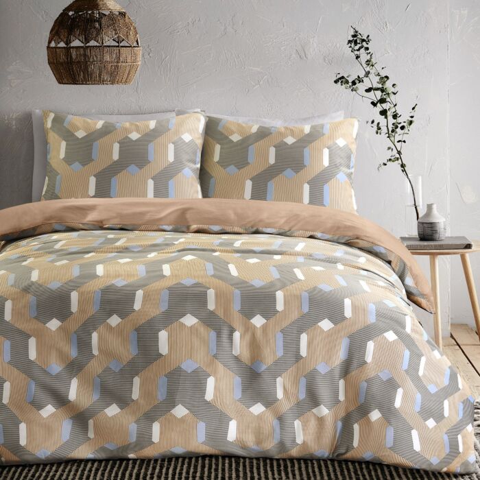 Parure de lit avec motif texturé