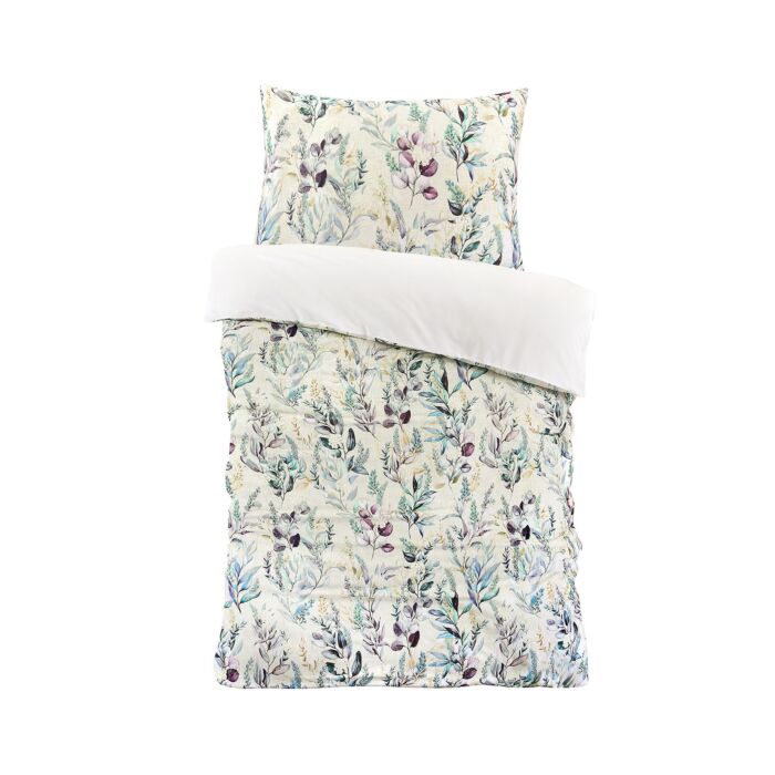 Parure de lit délicate et florale