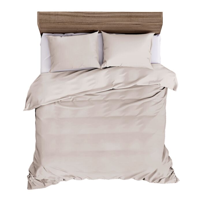 Linge de lit uni luxueux en Tencel