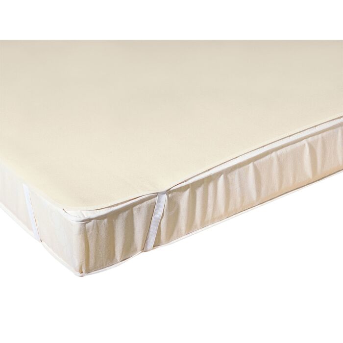 Protège-matelas molleton avec coins élastiques