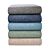 Drap supérieur mélange flanelle fine avec effet chiné