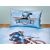 Draps-housses aux coloris assortis: marine, brun, bleu acier