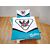 Drap-housse assorti: rouge, noir, turquoise