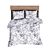 Linge de lit avec un élégant motif de roses