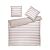 Linge de lit à rayures classiques