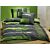 Linge de lit en jersey à rayures, vert