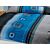 Draps-housses aux coloris assortis: ciel, gris clair