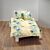 Linge de lit avec motif papillons estival