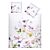Linge de lit au design floral aquarelle
