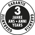 3 Jahre Garantie